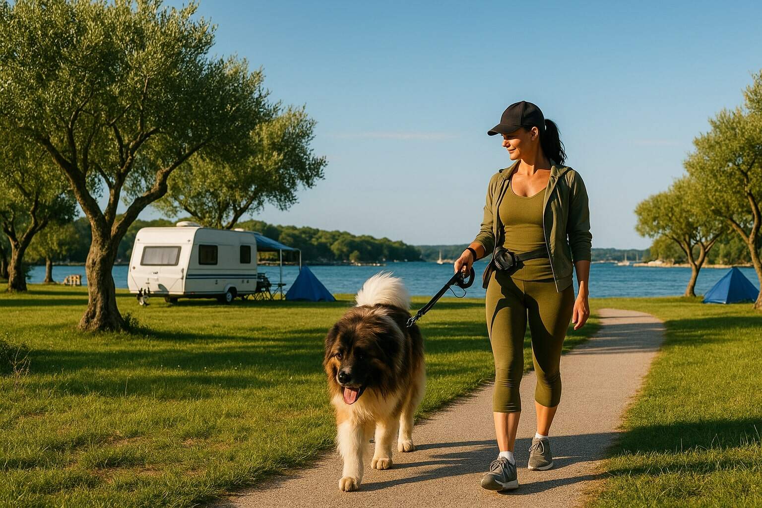 Haustierfreundlich - Campingplatz Koversada Covered Vrsar