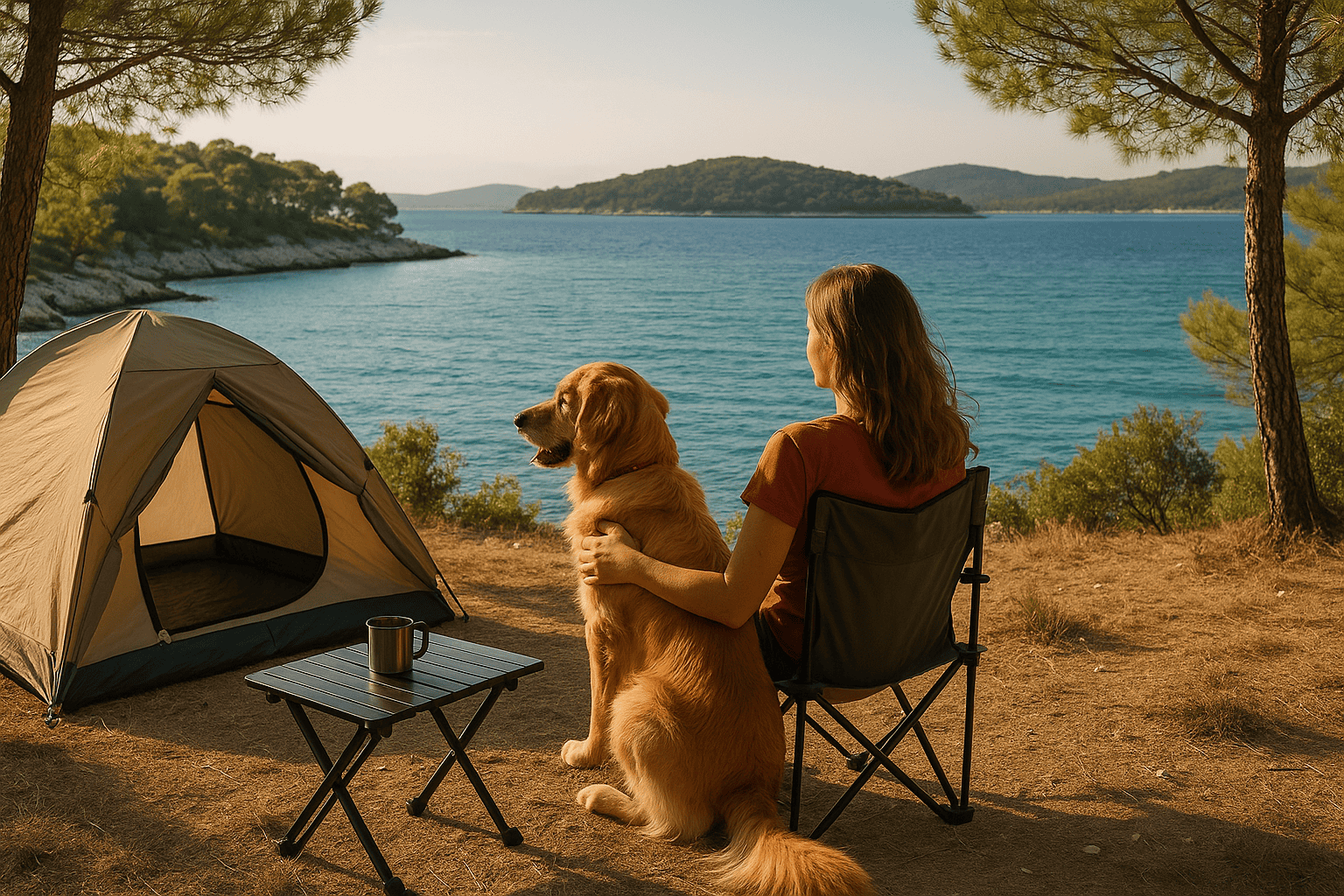 Camping mit Hund in Kroatien