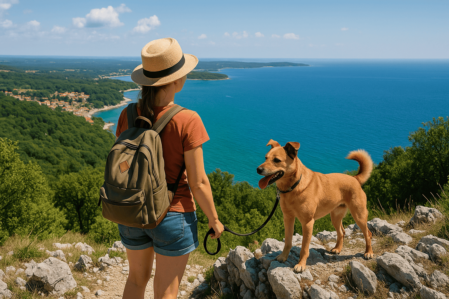 Entdecken in Istrien mit hund