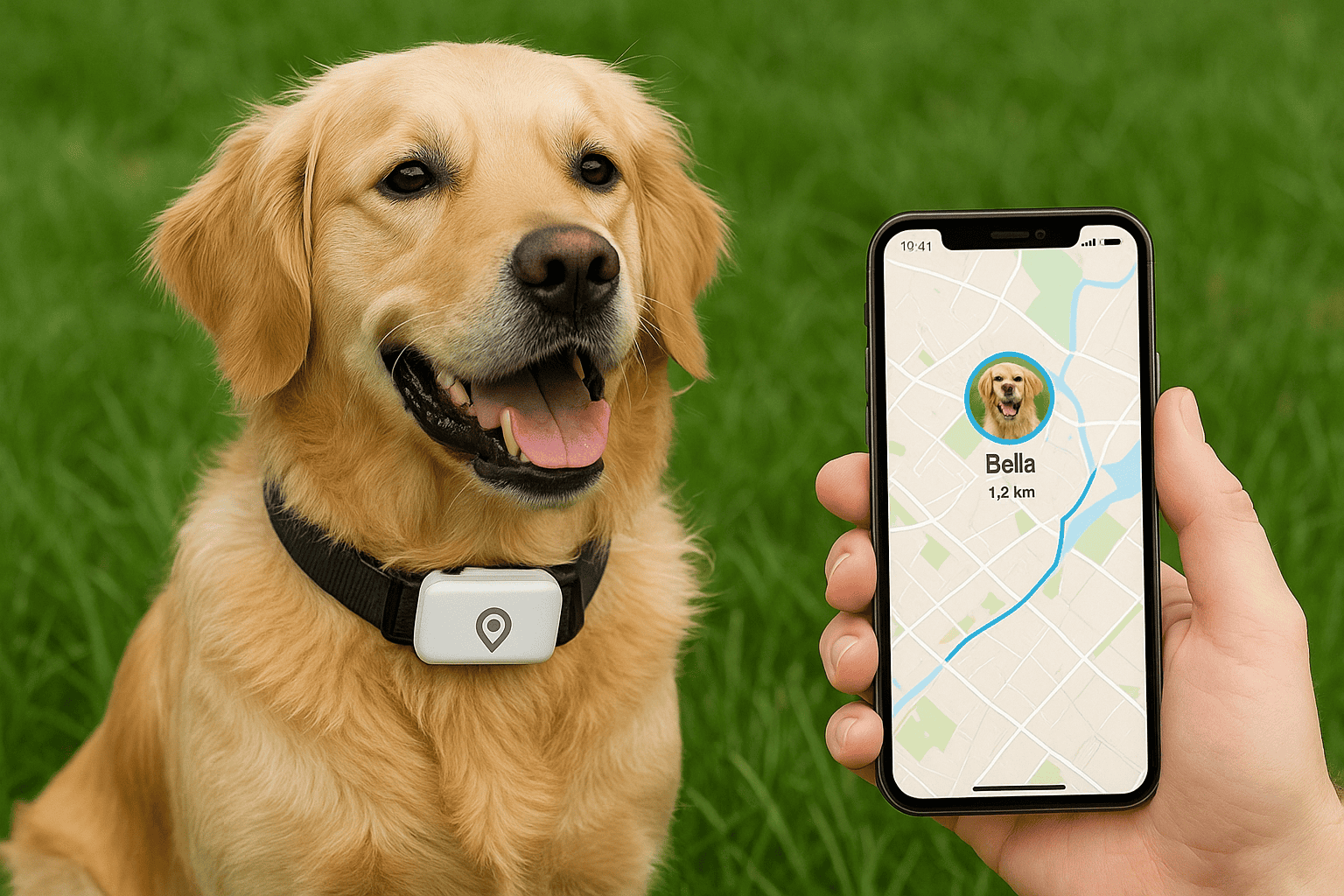 GPS Hundetracker mit App
