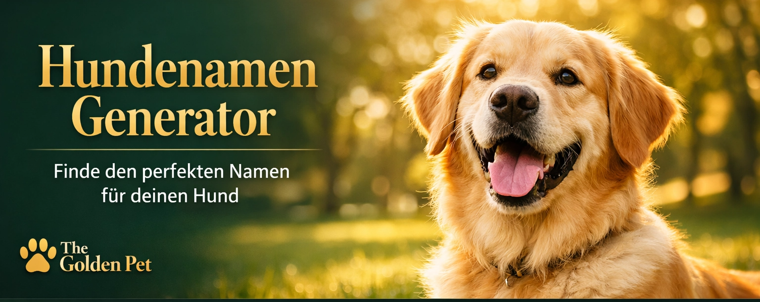golden pet hundenamen generator